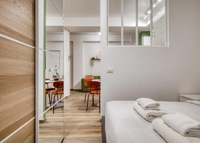 アパート Just Urban Stays - Stylish Studio 25 Min From Milan Duomo ミラノ